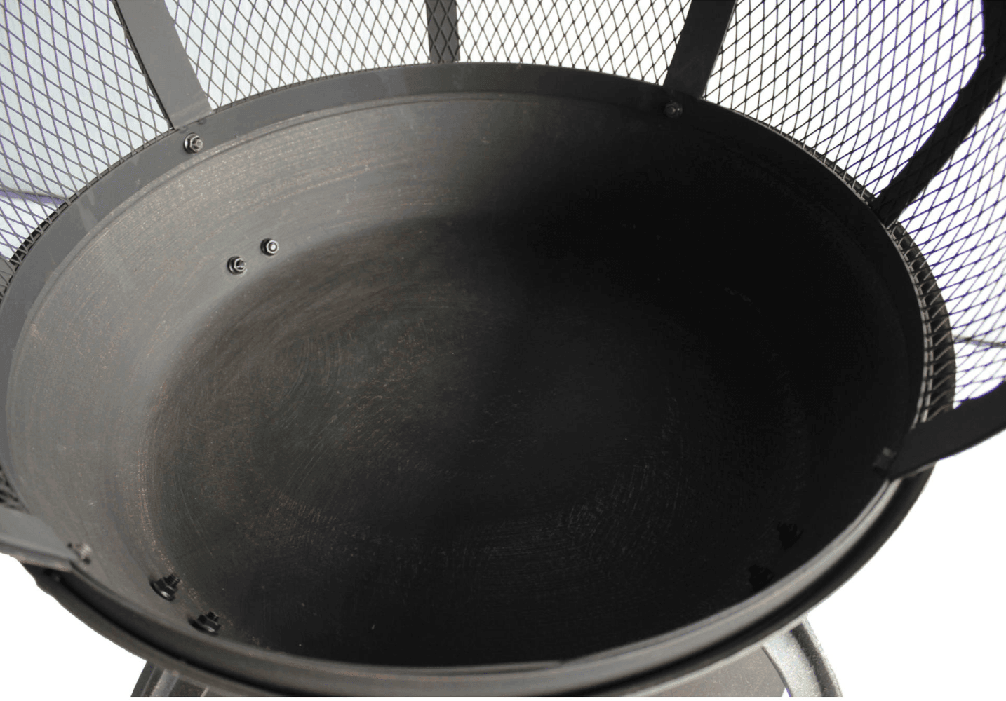 Cast Iron Chiminea, Antique Bronze with Poker - FredCo FredCo