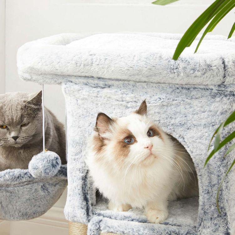 Cat Tree Light Gray 26" FredCo