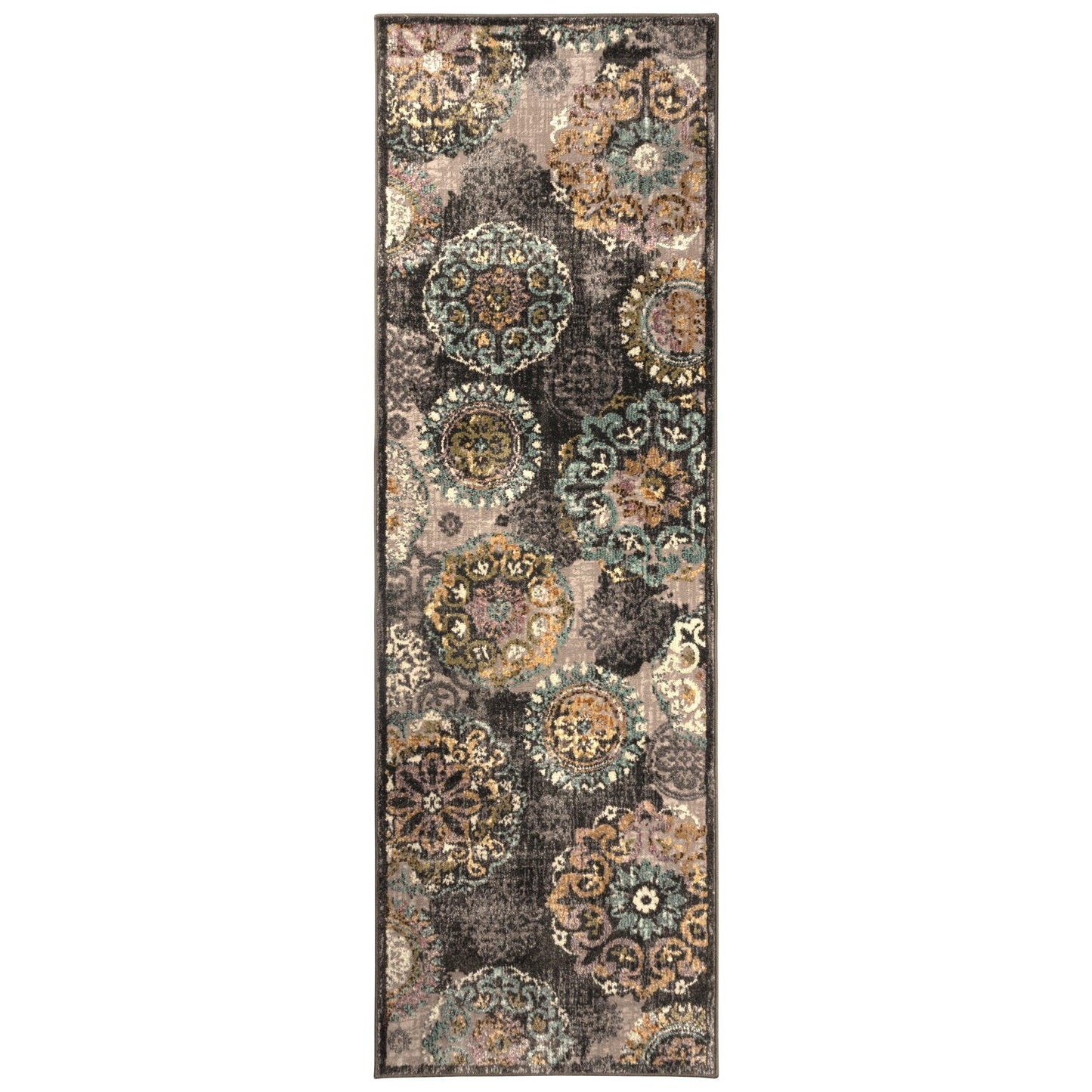 Ceyone Contemporary Floral Rug FredCo