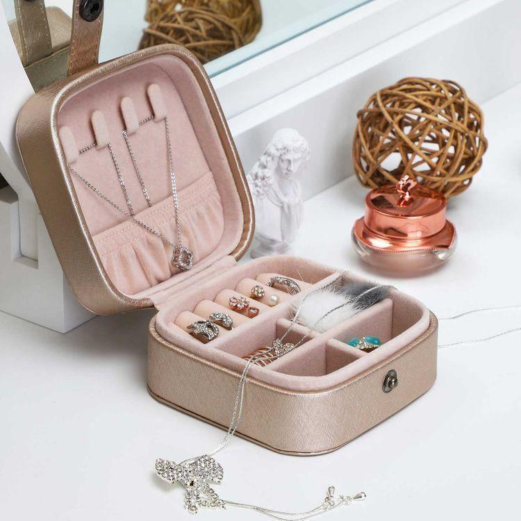 Champagne Gold Jewelry Box FredCo