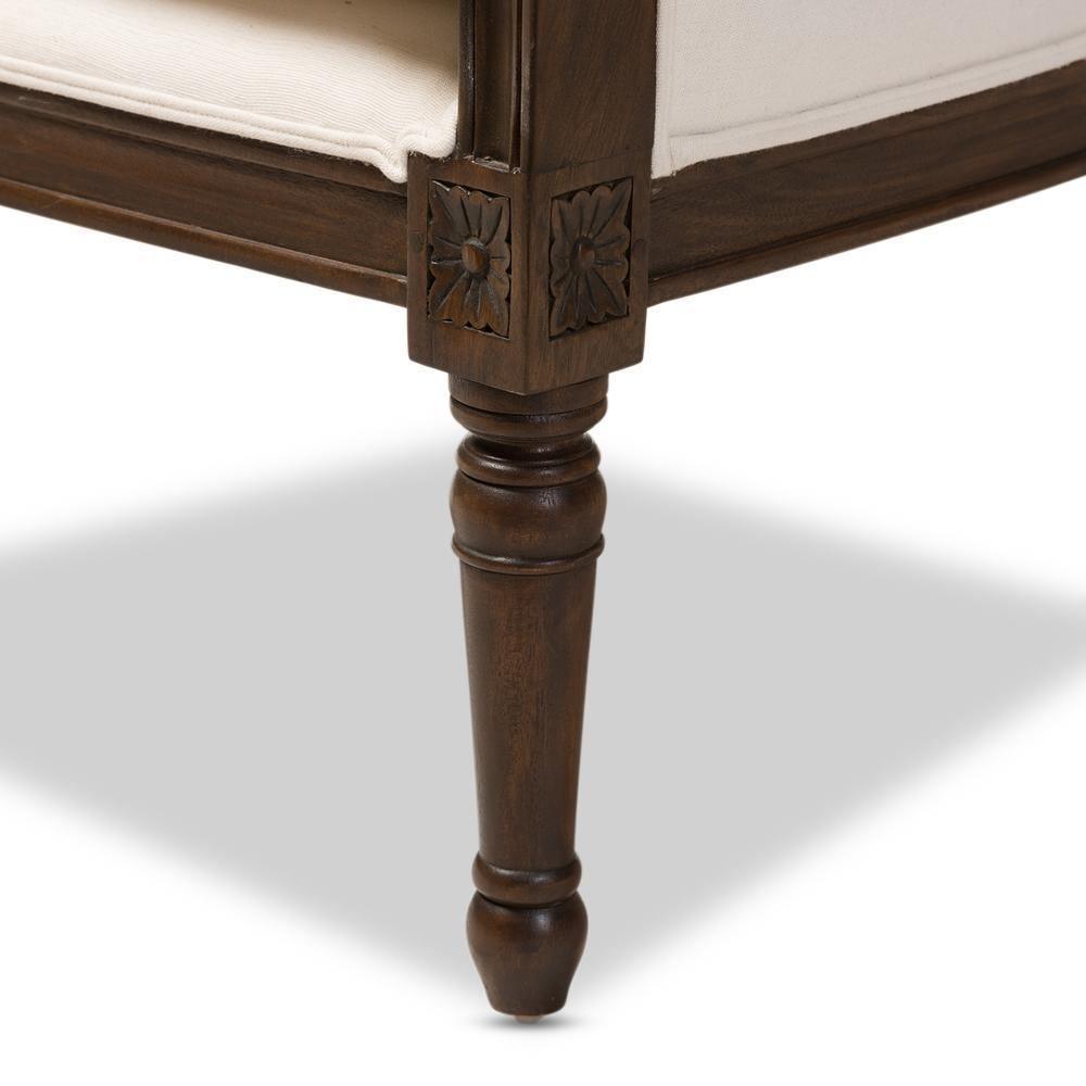 Charlemagne Traditional French Accent Chair- FredCo