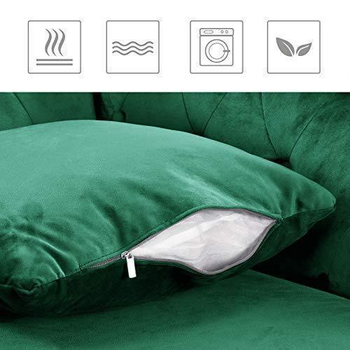 Chesterfield Velvet Couch Emerald FredCo