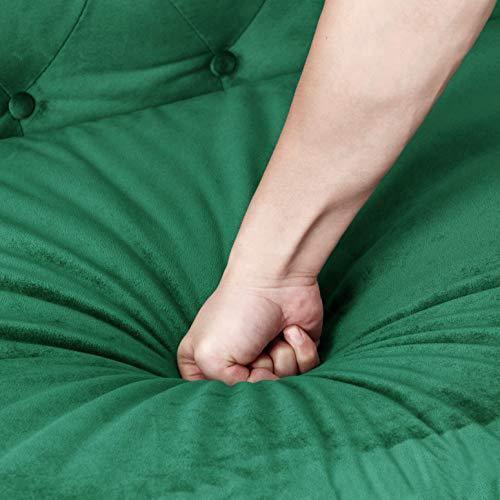 Chesterfield Velvet Couch Emerald FredCo