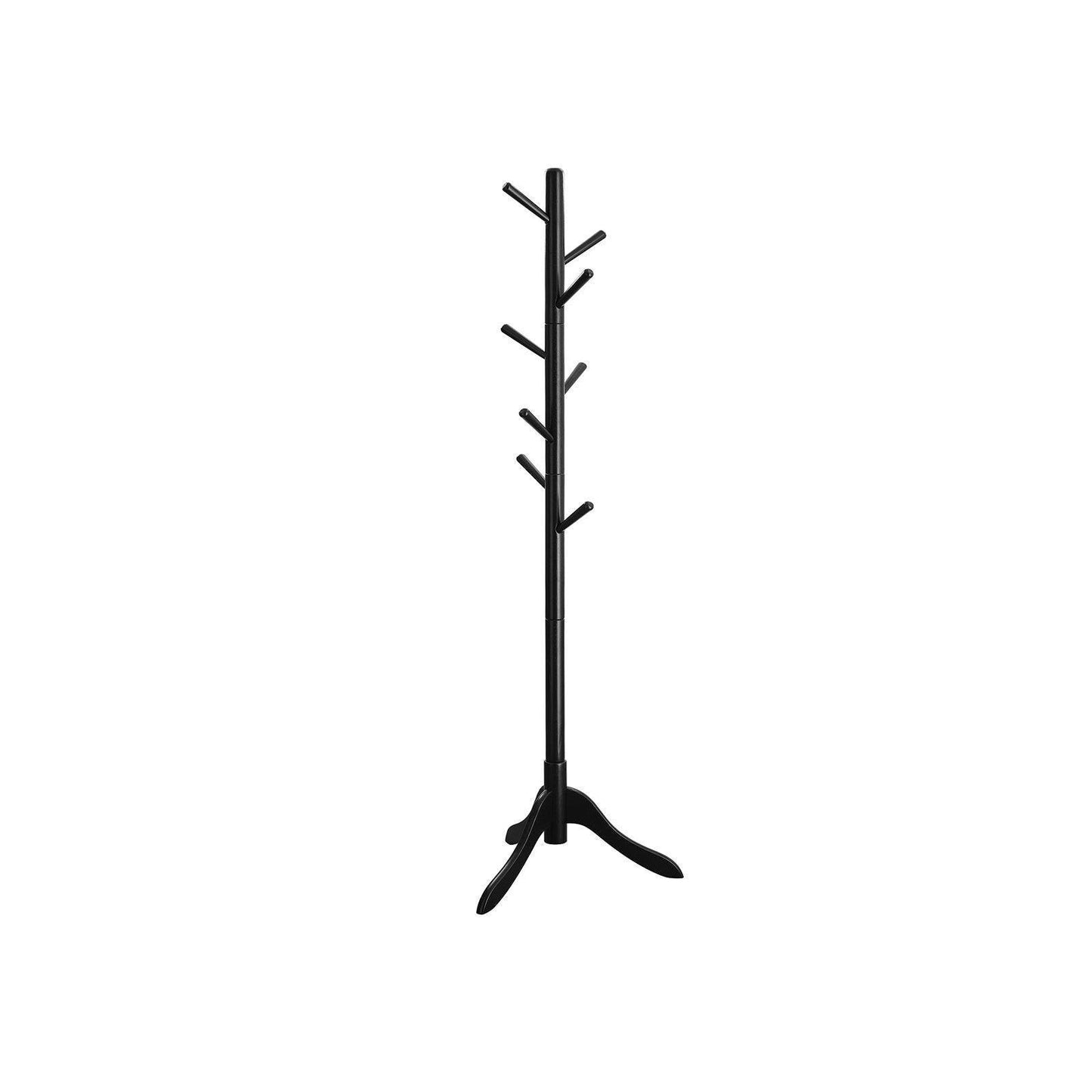 Coat Rack Free Standing Black FredCo