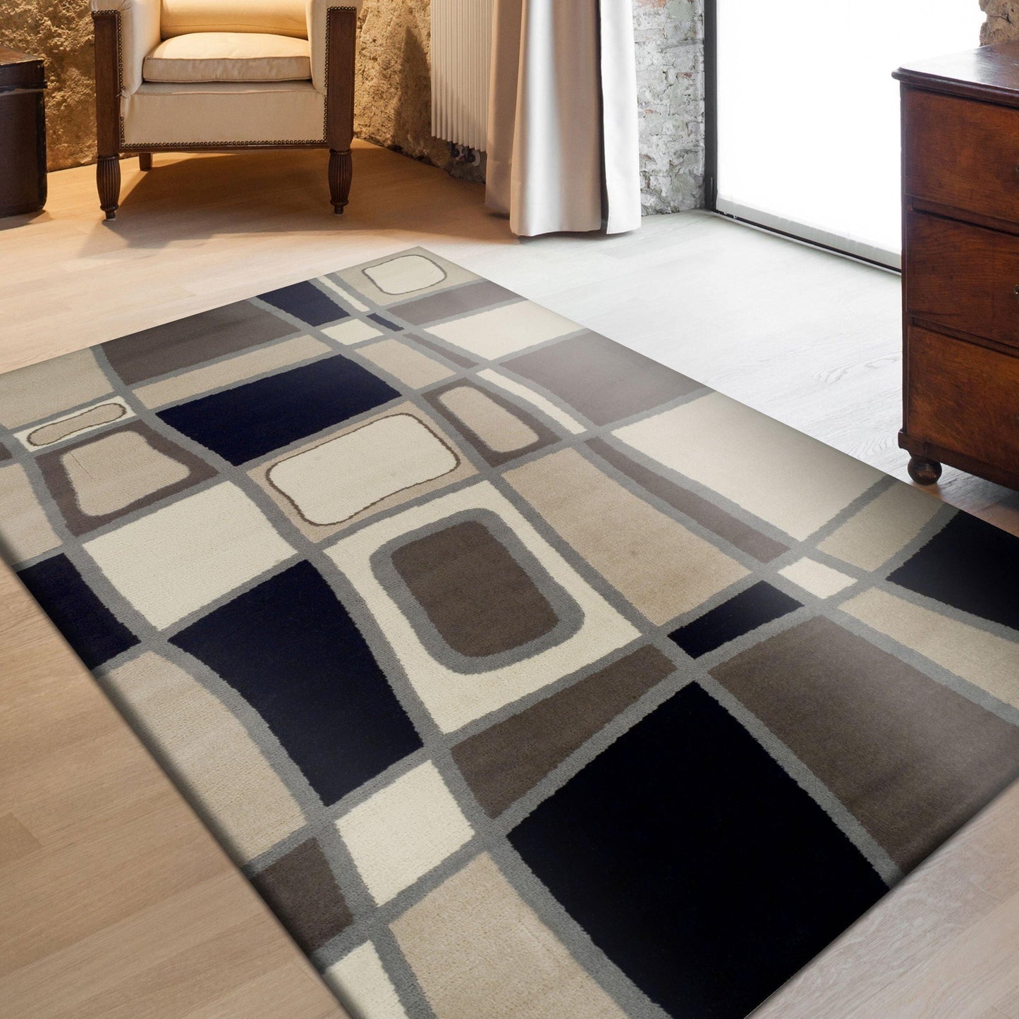 Cobble Modern Abstract Rug FredCo
