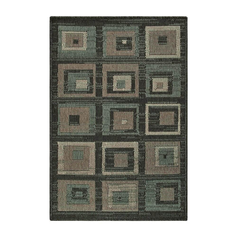Colburn Indoor/Outdoor Weather-Resistant Geometric Modern Rug FredCo