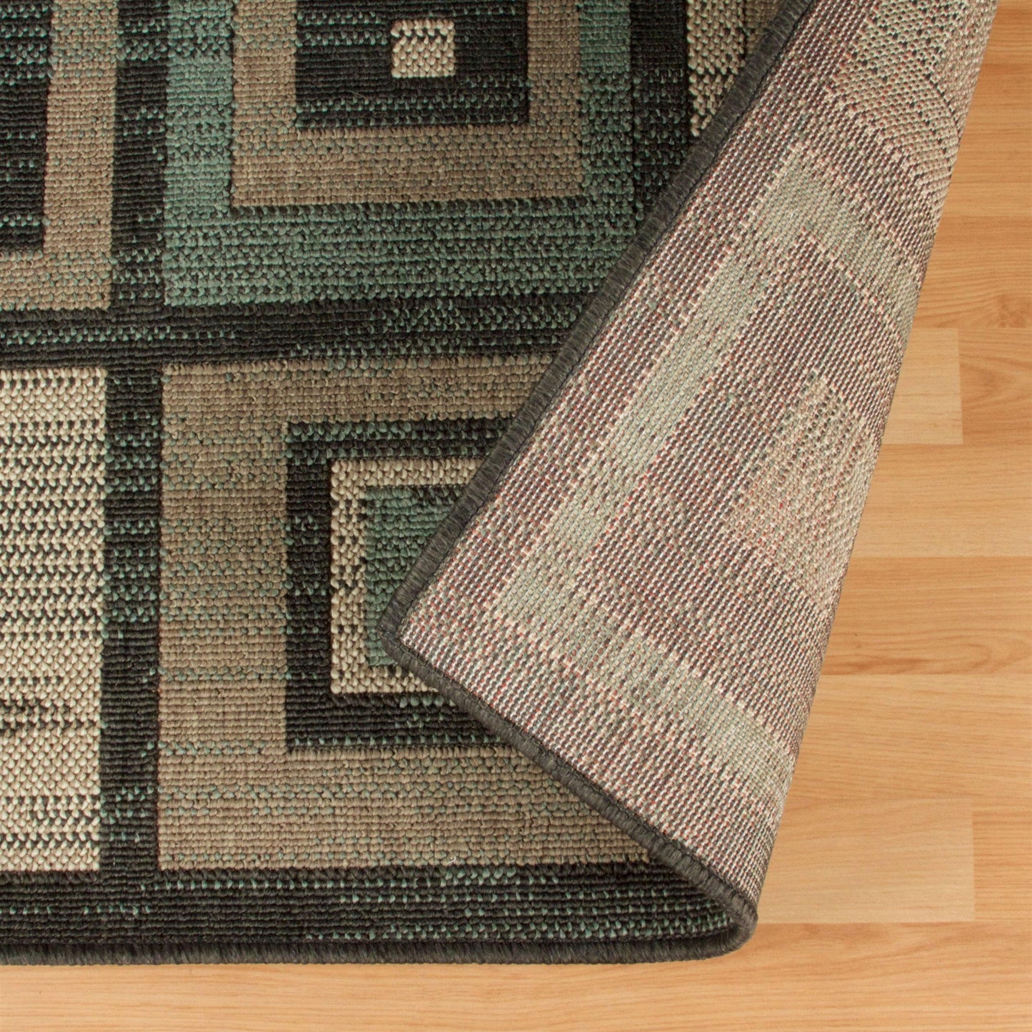 Colburn Indoor/Outdoor Weather-Resistant Geometric Modern Rug FredCo