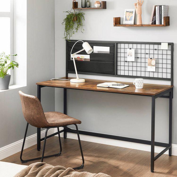 Computer Desk with Grid Board FredCo