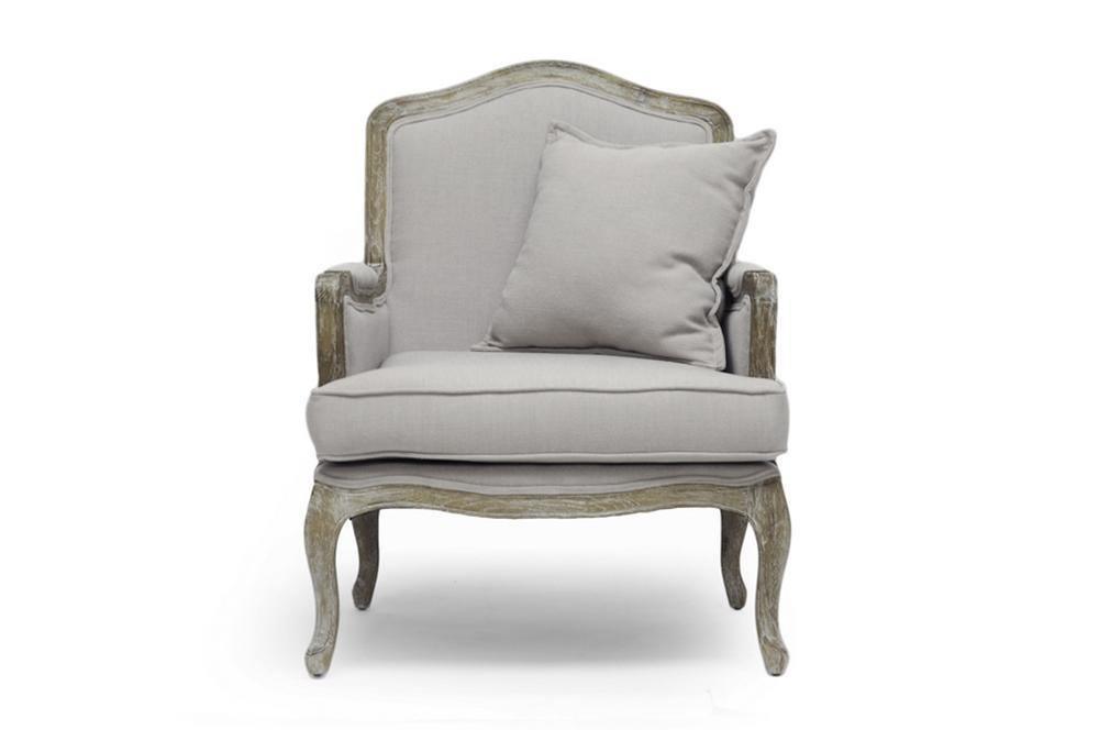 Constanza Classic Antiqued French Accent Chair FredCo