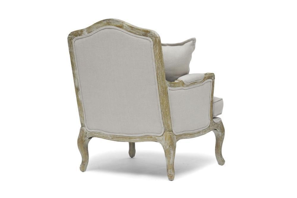 Constanza Classic Antiqued French Accent Chair FredCo