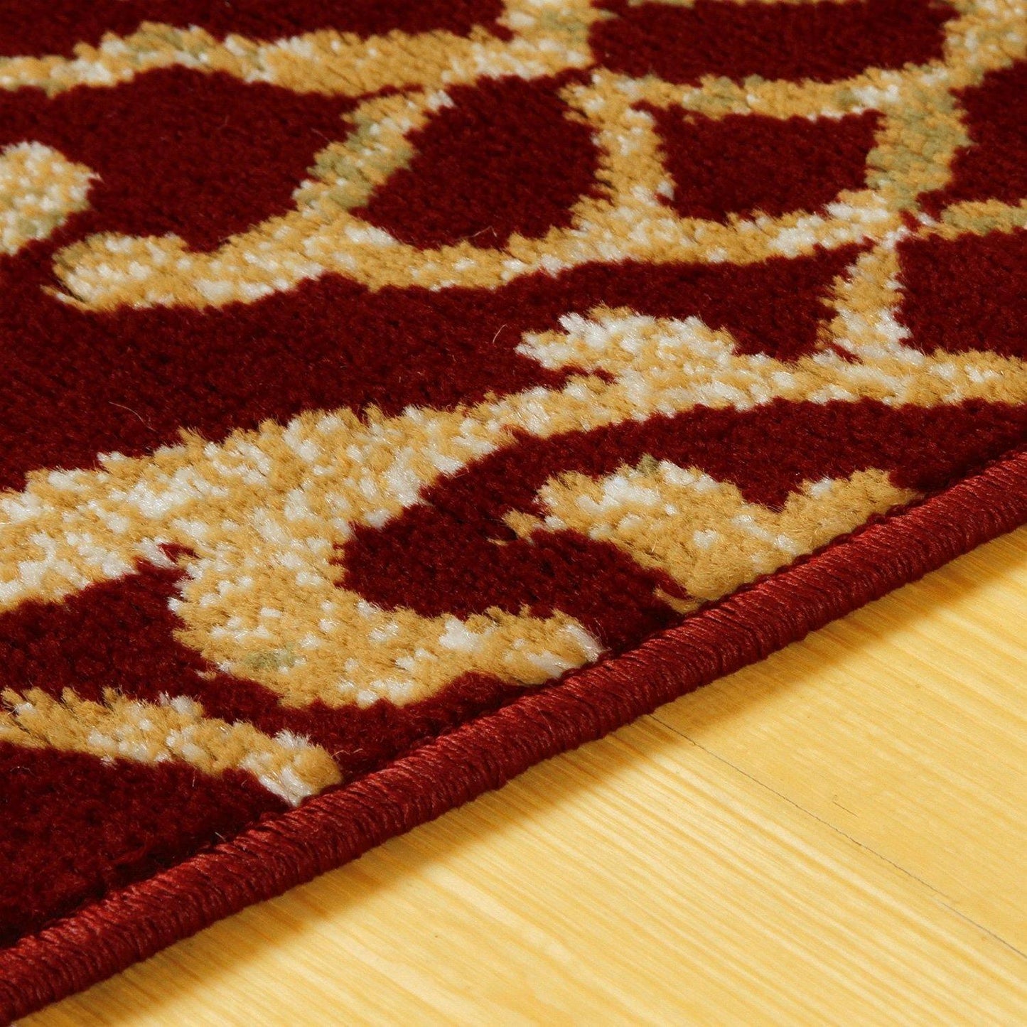 Corbin Modern Damask Contemporary Rug FredCo