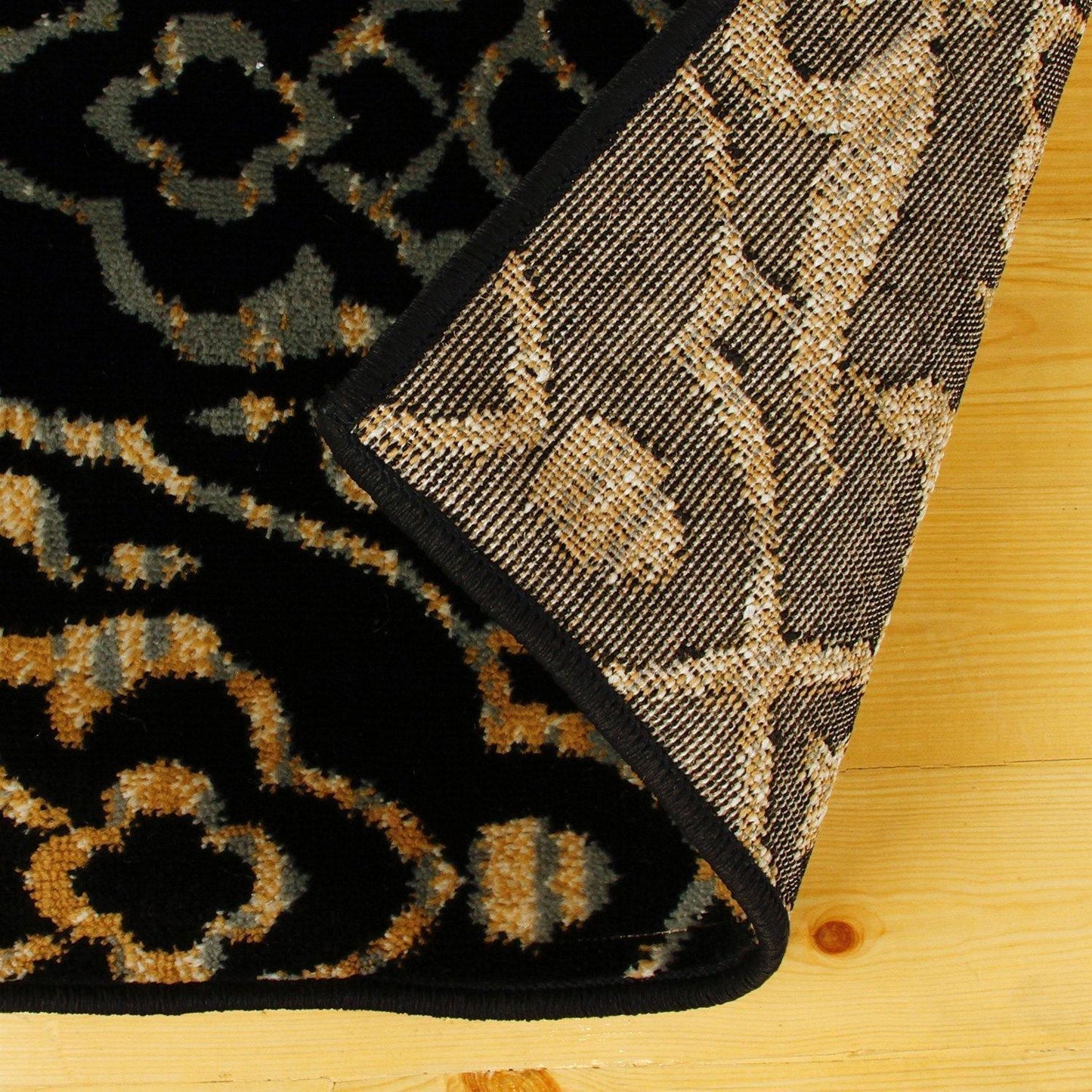 Corbin Modern Damask Contemporary Rug FredCo