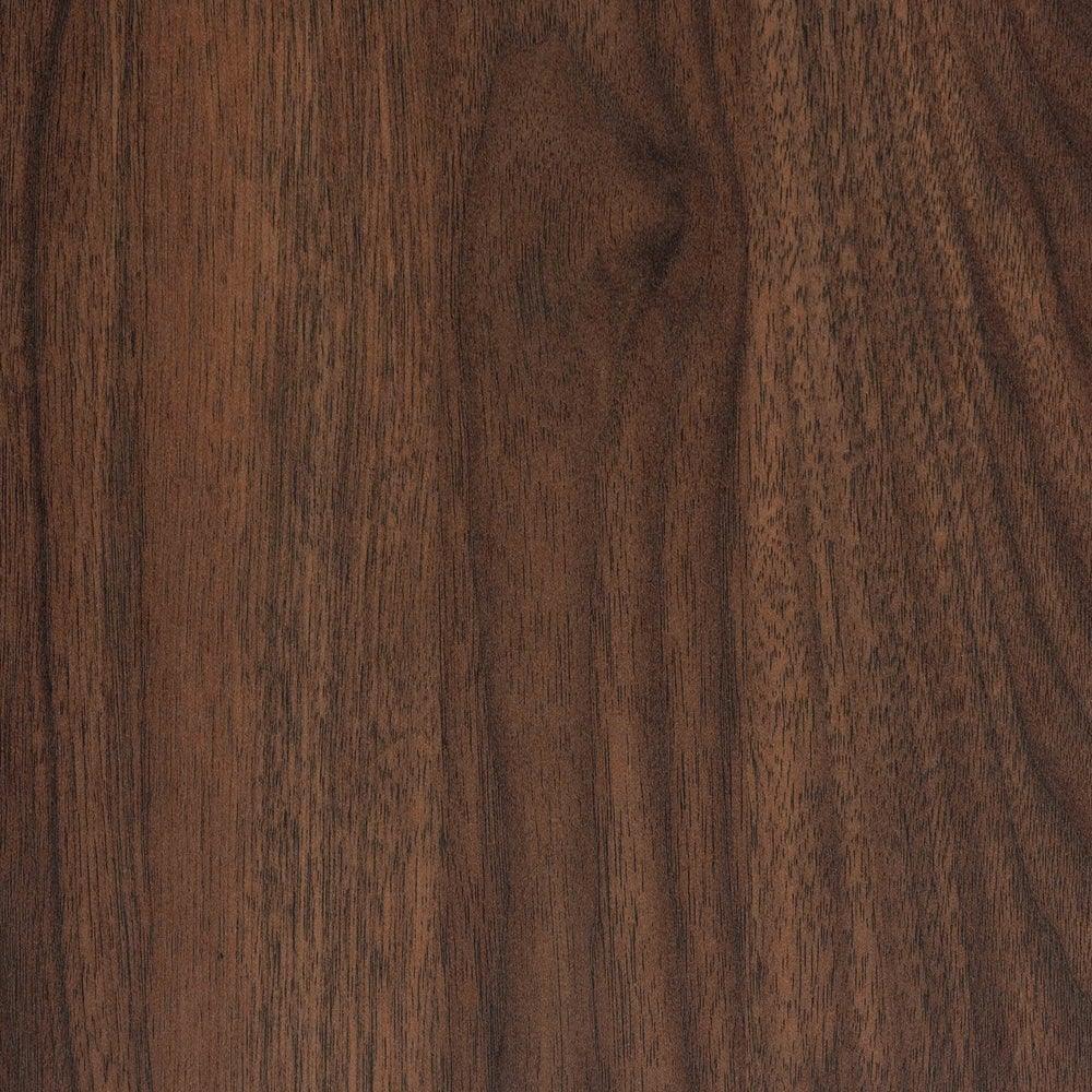 Cormac Modern and Contemporary Walnut Brown Finished Wood and Gold Metal 8-Drawer Dresser FredCo