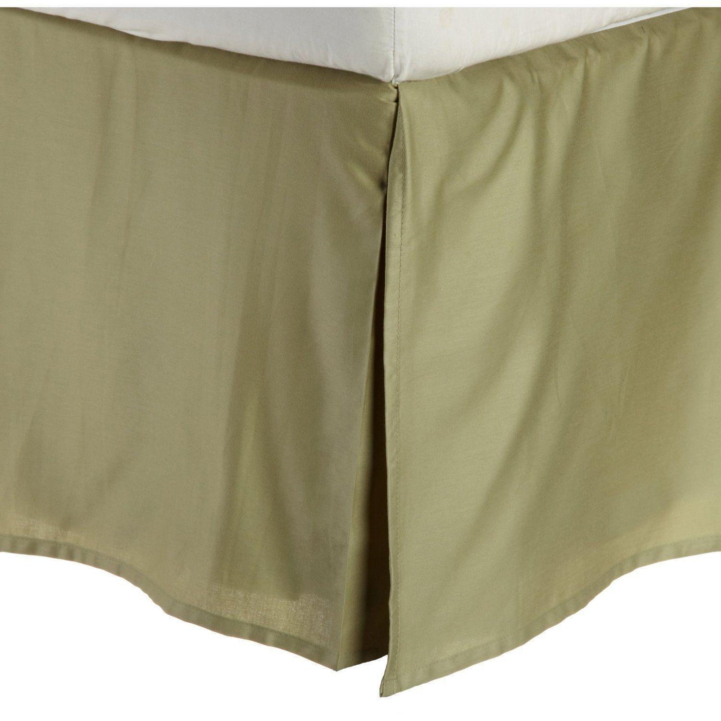 Cotton Rich Soft Bed Skirt, 15" Drop Down, 5 Colors FredCo