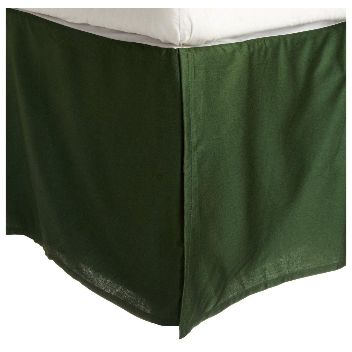 Cotton Rich Soft Bed Skirt, 15" Drop Down, 5 Colors FredCo