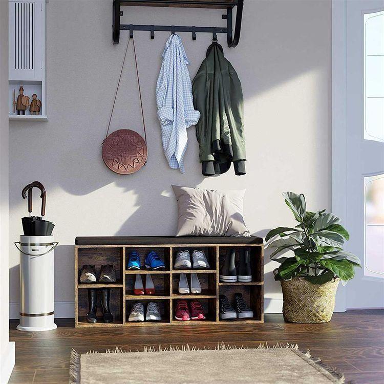 Cubbie Cabinet Storage Bench FredCo