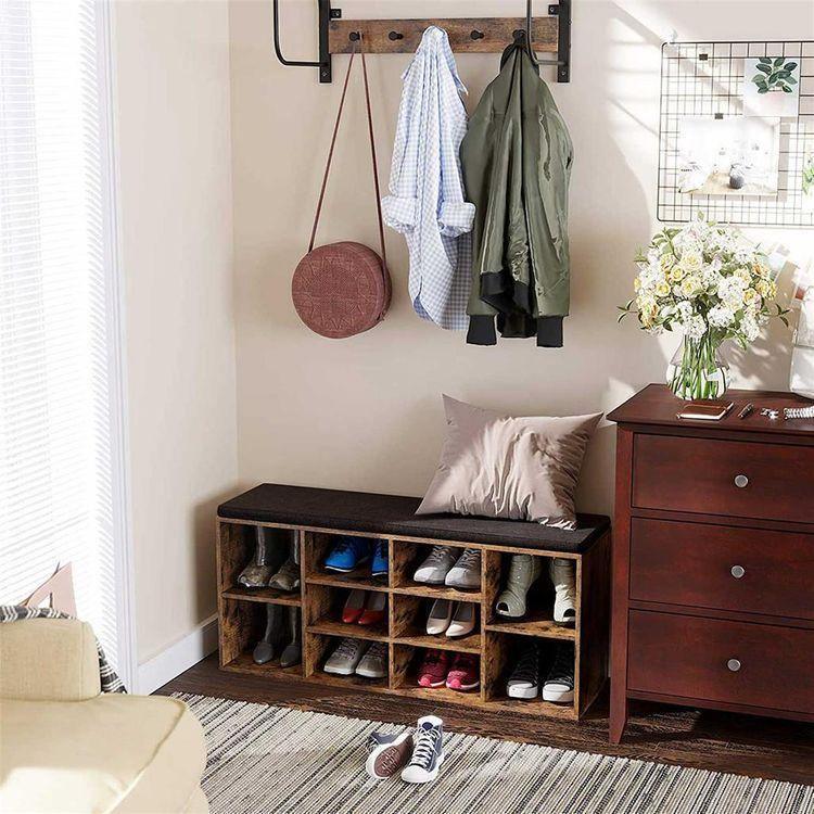 Cubbie Cabinet Storage Bench FredCo