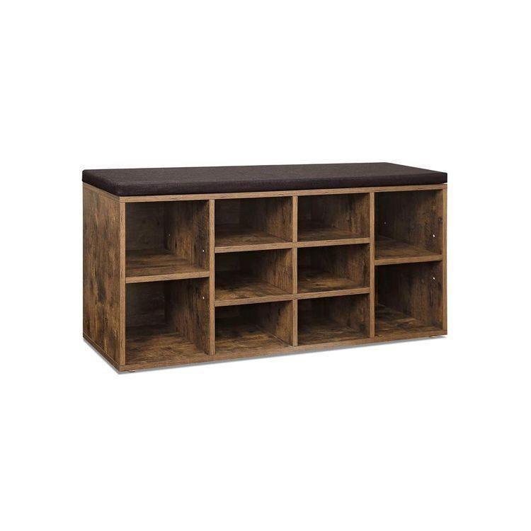 Cubbie Cabinet Storage Bench FredCo