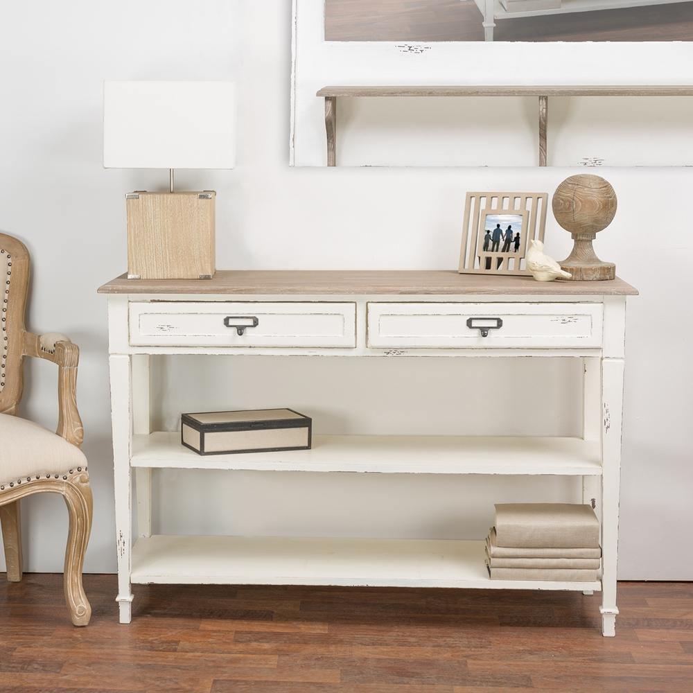 Dauphine Traditional French Accent Console Table FredCo