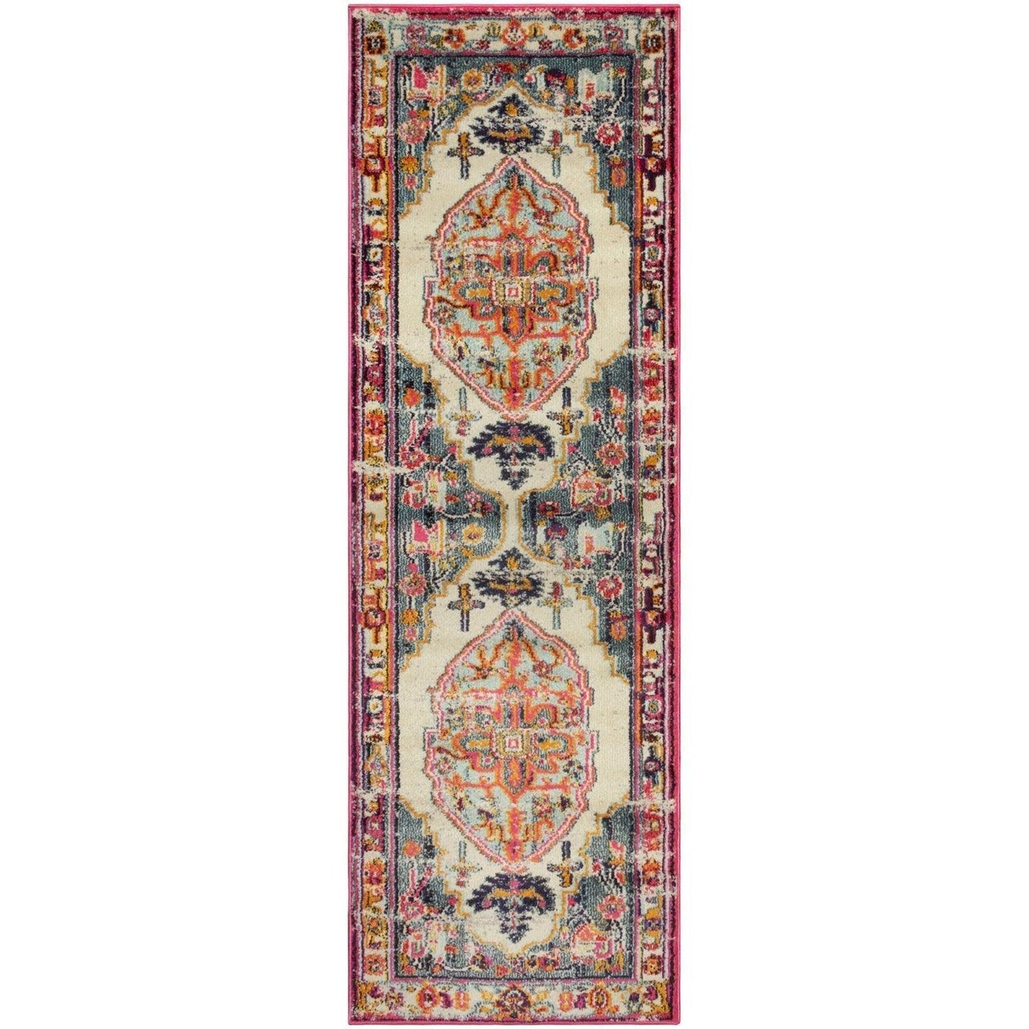 Deliana Vintage Oriental Distressed Rug FredCo