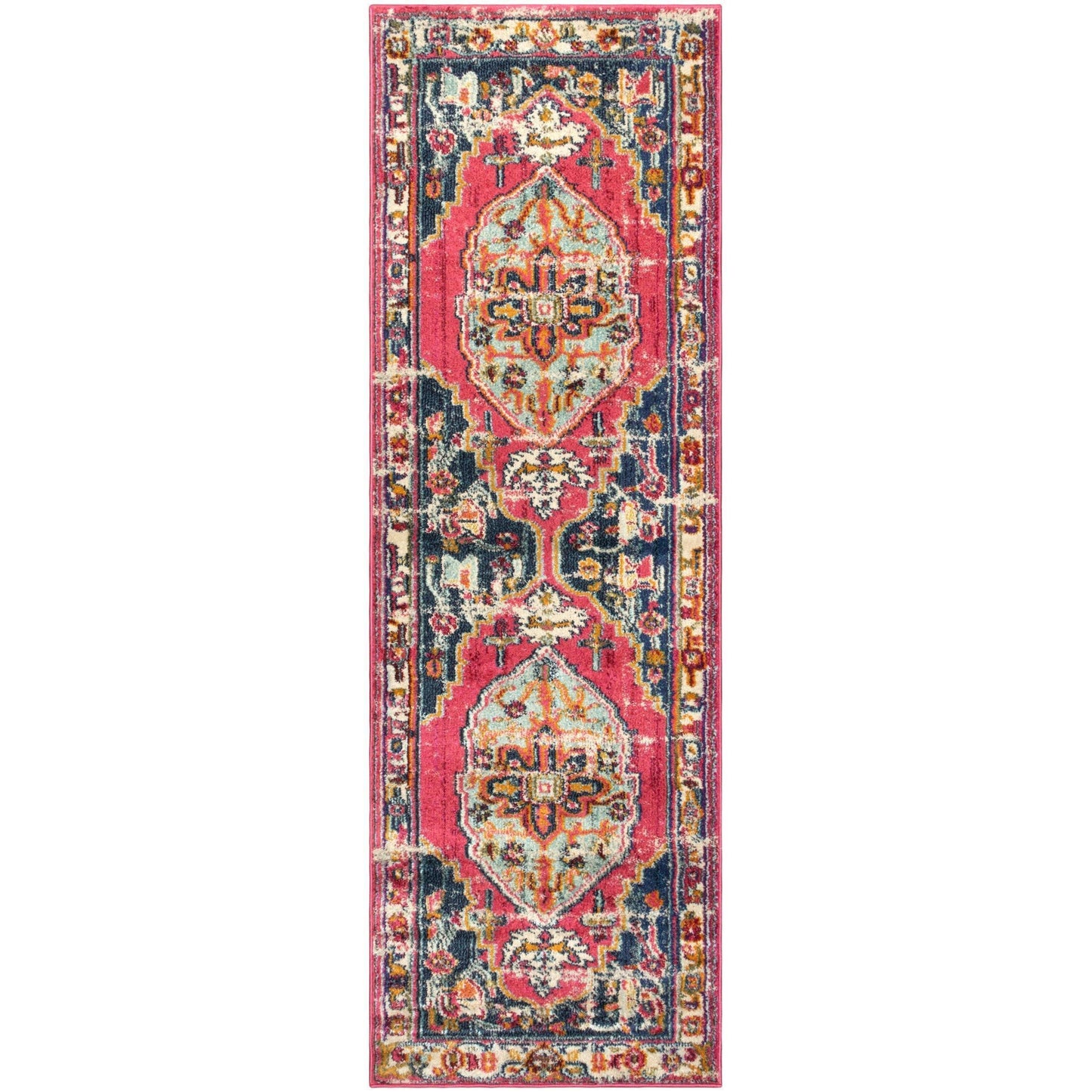 Deliana Vintage Oriental Distressed Rug FredCo
