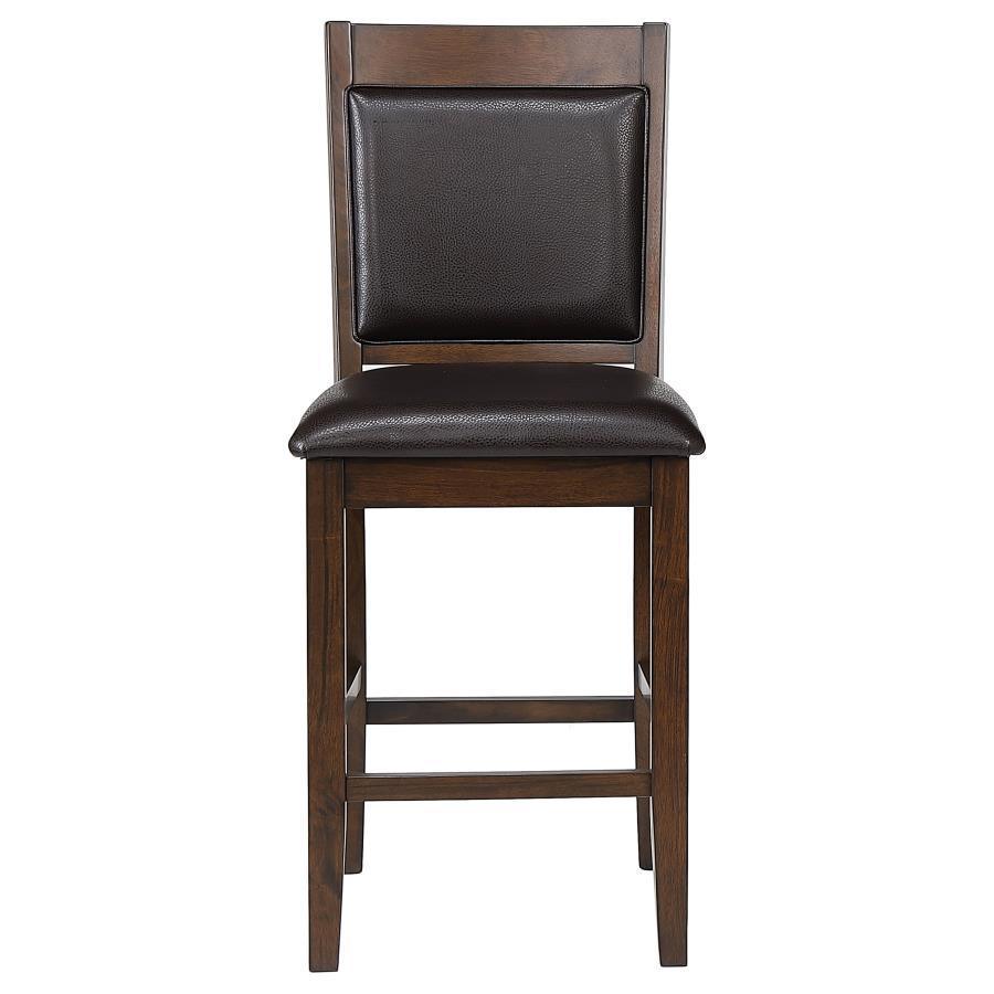 Dewey 5-piece Rectangular Dining Set Brown and Walnut 115208-S5 Coaster FredCo
