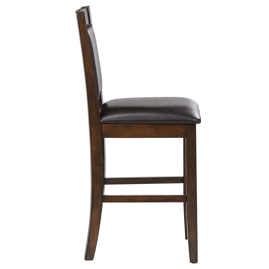 Dewey 5-piece Rectangular Dining Set Brown and Walnut 115208-S5 Coaster FredCo