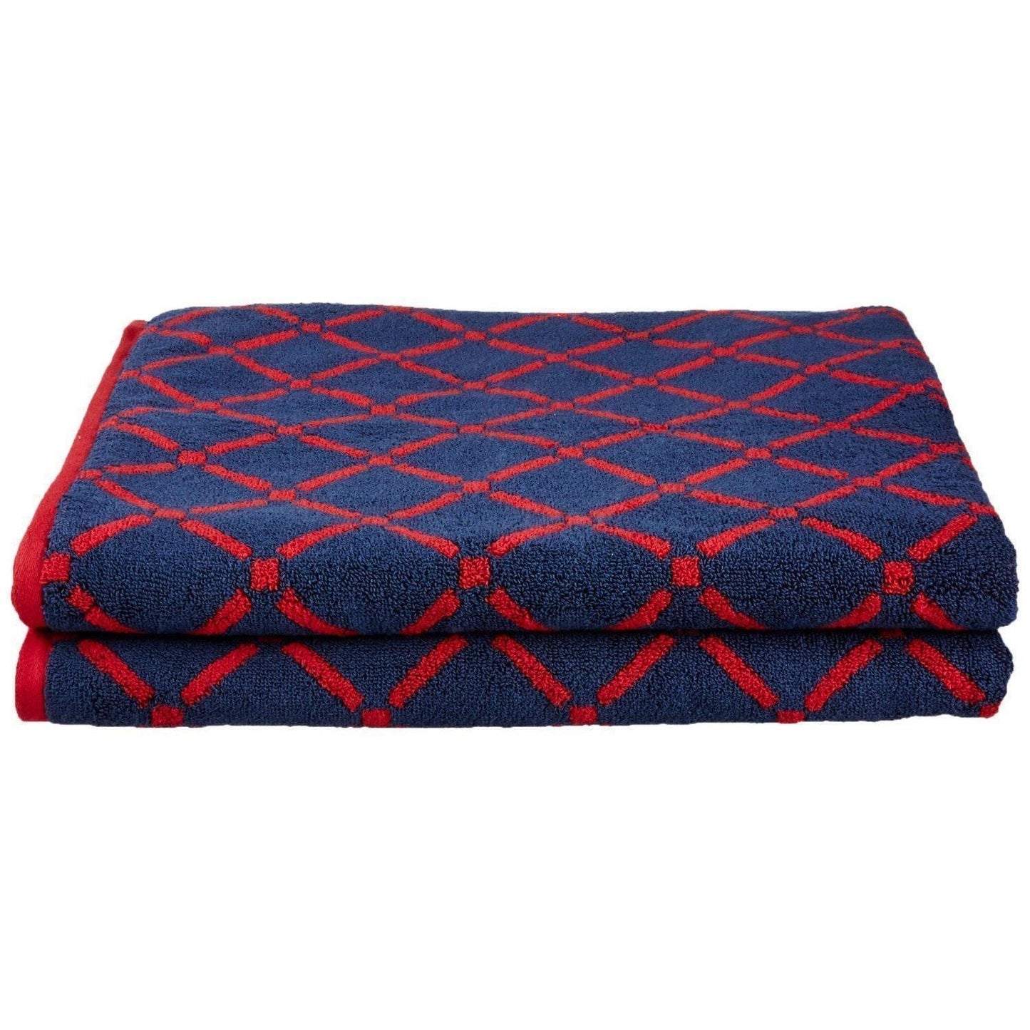 Diamond 100% Combed Cotton 550 GSM 2-Piece Bath Sheet Set FredCo