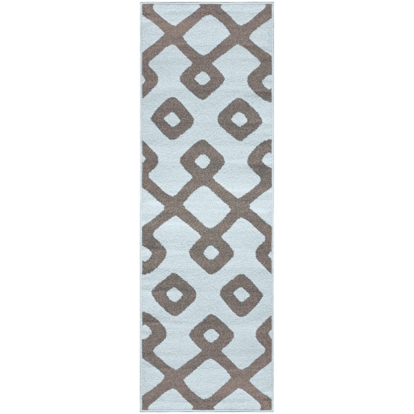 Diamond Pave Moroccan Contemporary Trellis Rug FredCo