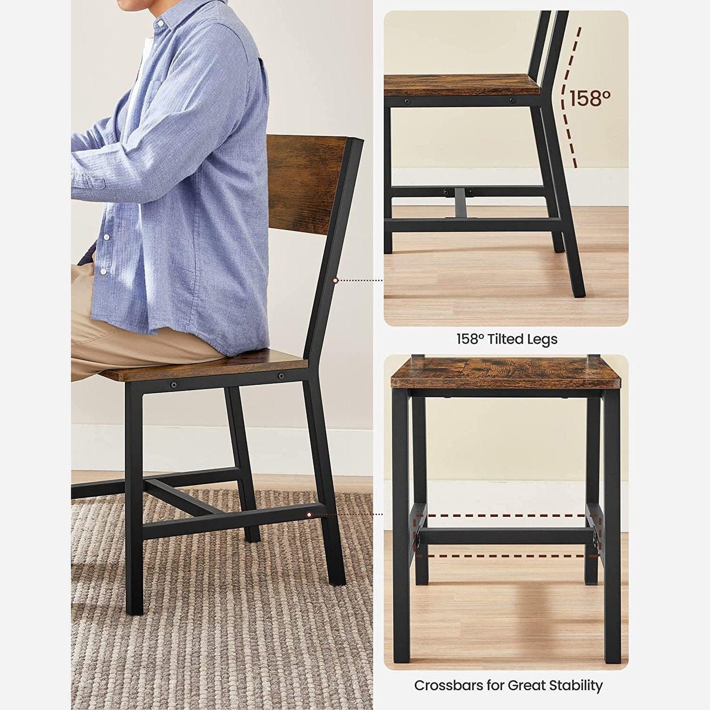 Dining Chair Set of 2 FredCo