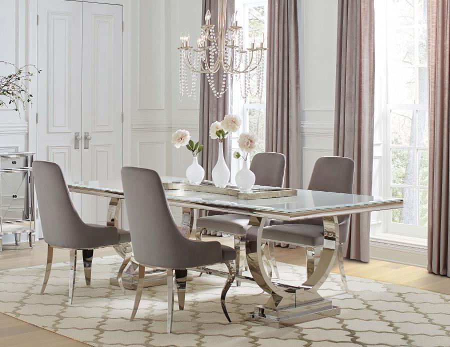 DINING TABLE 5 PC SET 108811-S5G Coaster FredCo
