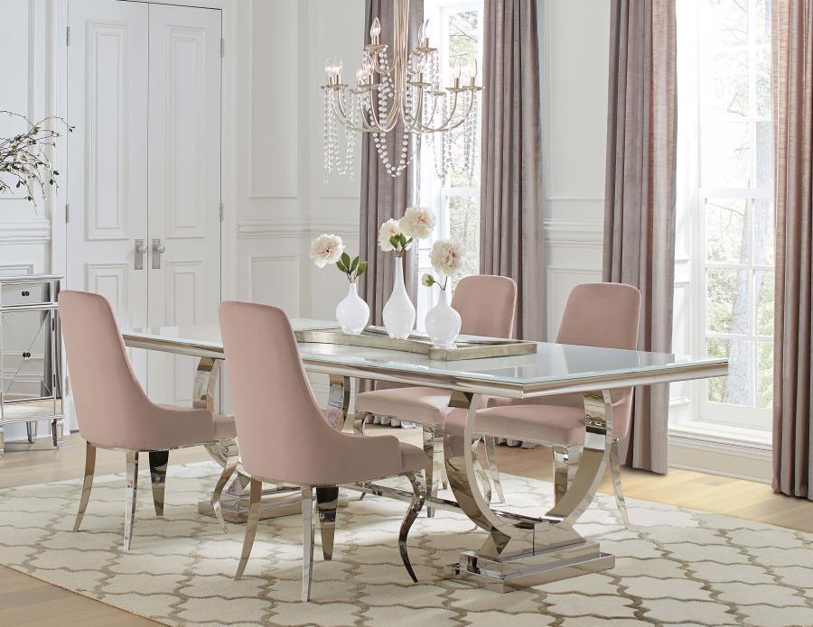 DINING TABLE 5 PC SET 108811-S5P Coaster FredCo