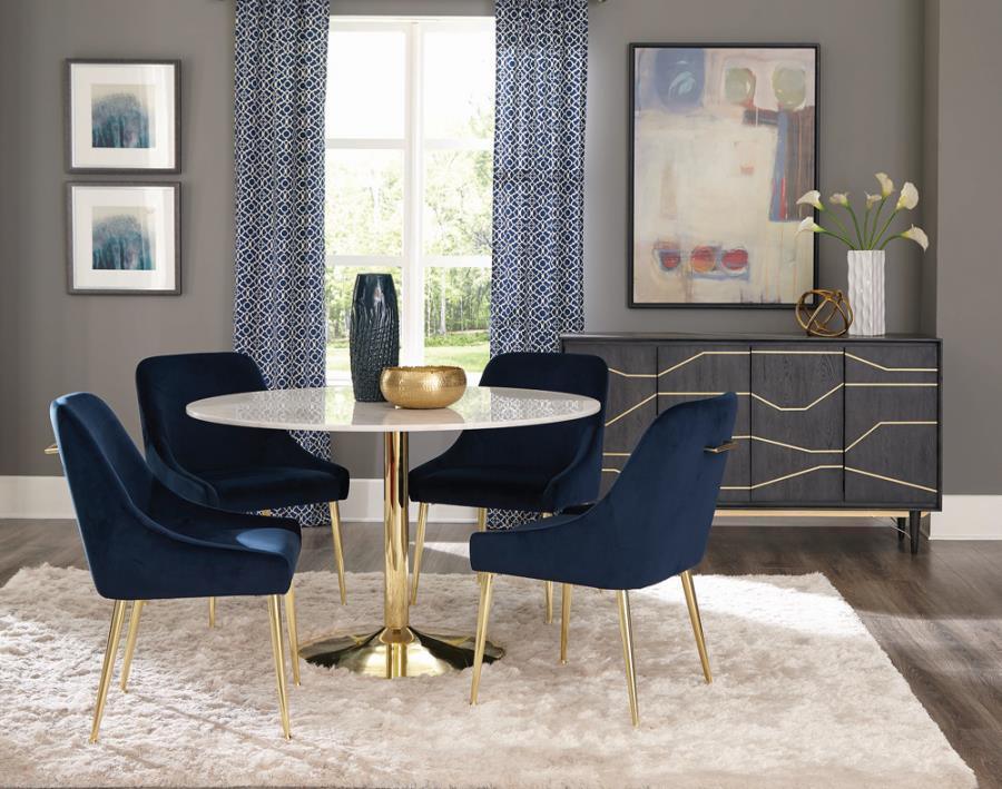 Dining Table 5 PC Set 192061-S5 Coaster FredCo