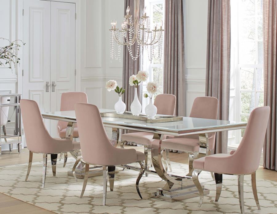 DINING TABLE 7 PC SET 108811-S7P Coaster FredCo
