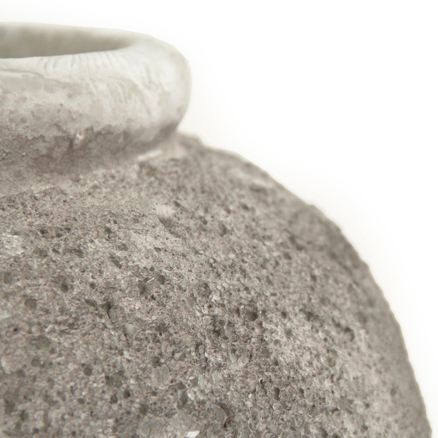 Distressed Grey Vase (8383L A717) FredCo