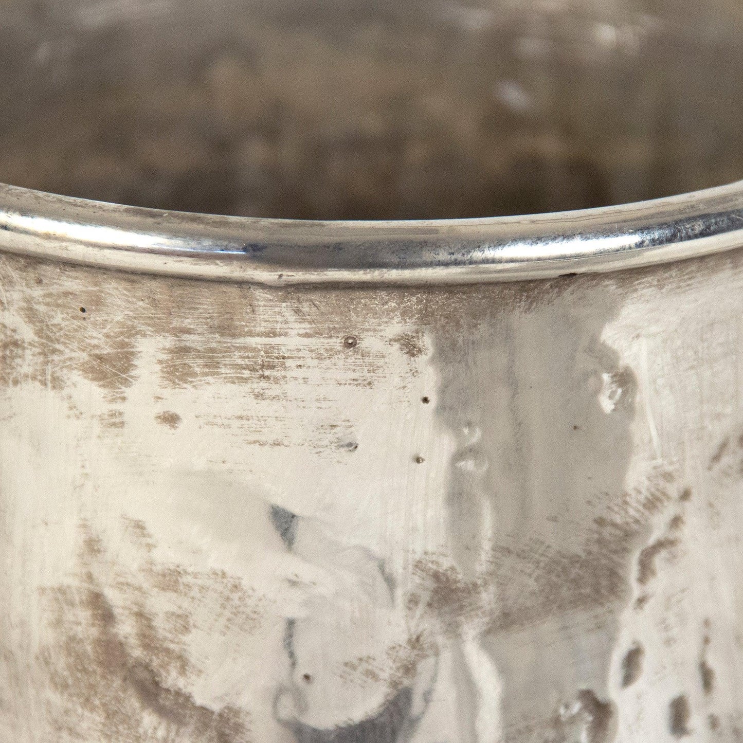 Distressed Metallic Pitcher (9824L A840) FredCo