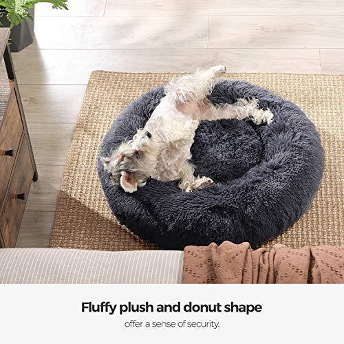Donut-Shaped Pet Bed Dark Gray FredCo