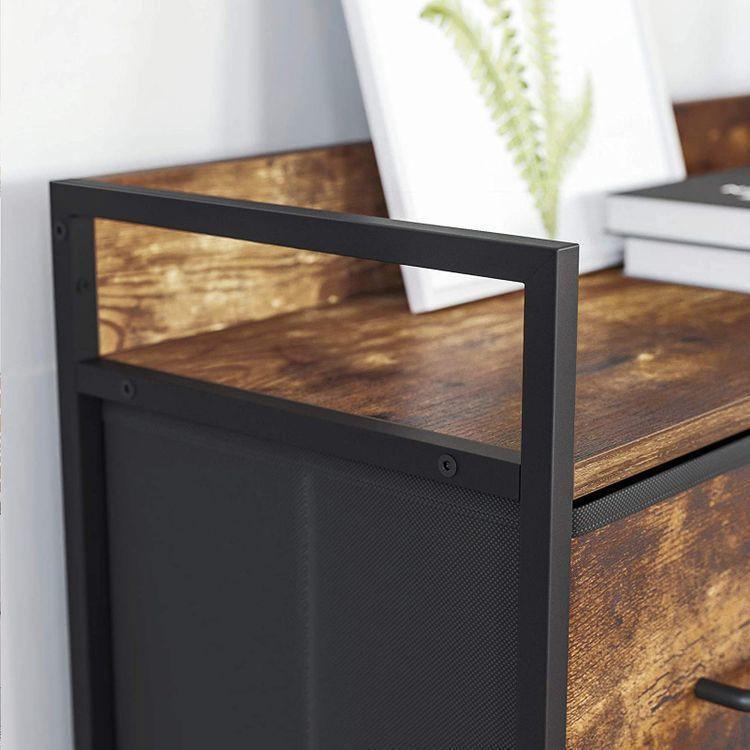 Drawer Dresser with 4 Fabric Drawers FredCo