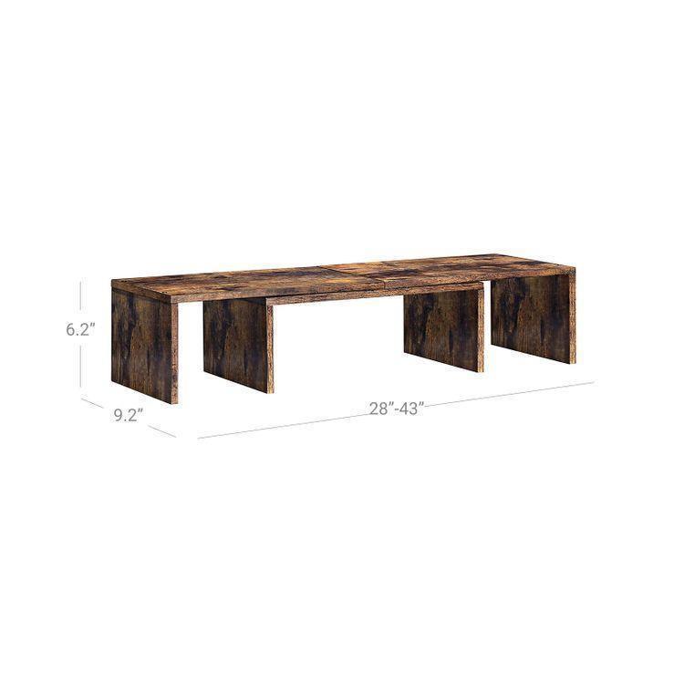 Dual Computer Monitor Riser FredCo