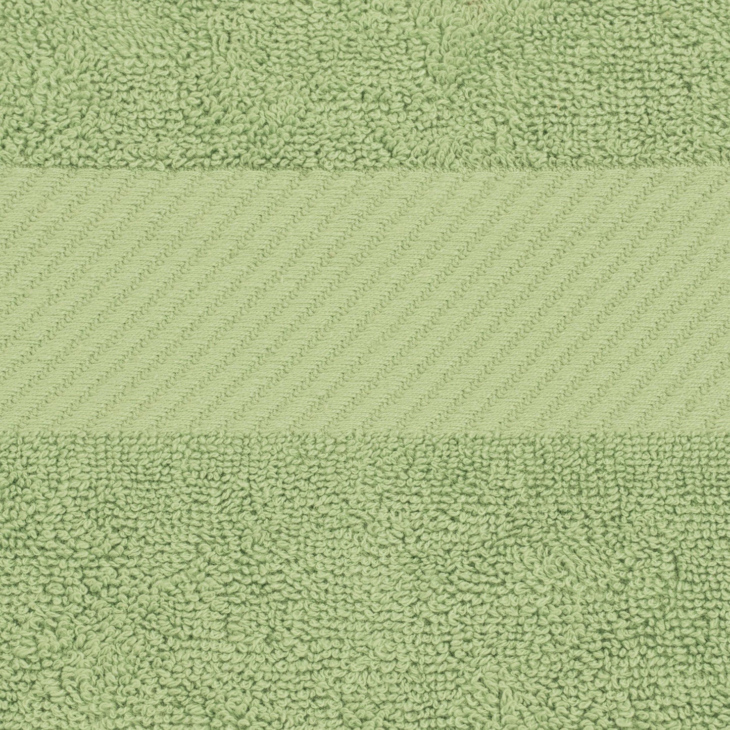 Egyptian Cotton 500 GSM Right Hash Dobby Border 12-Piece Towel Set FredCo