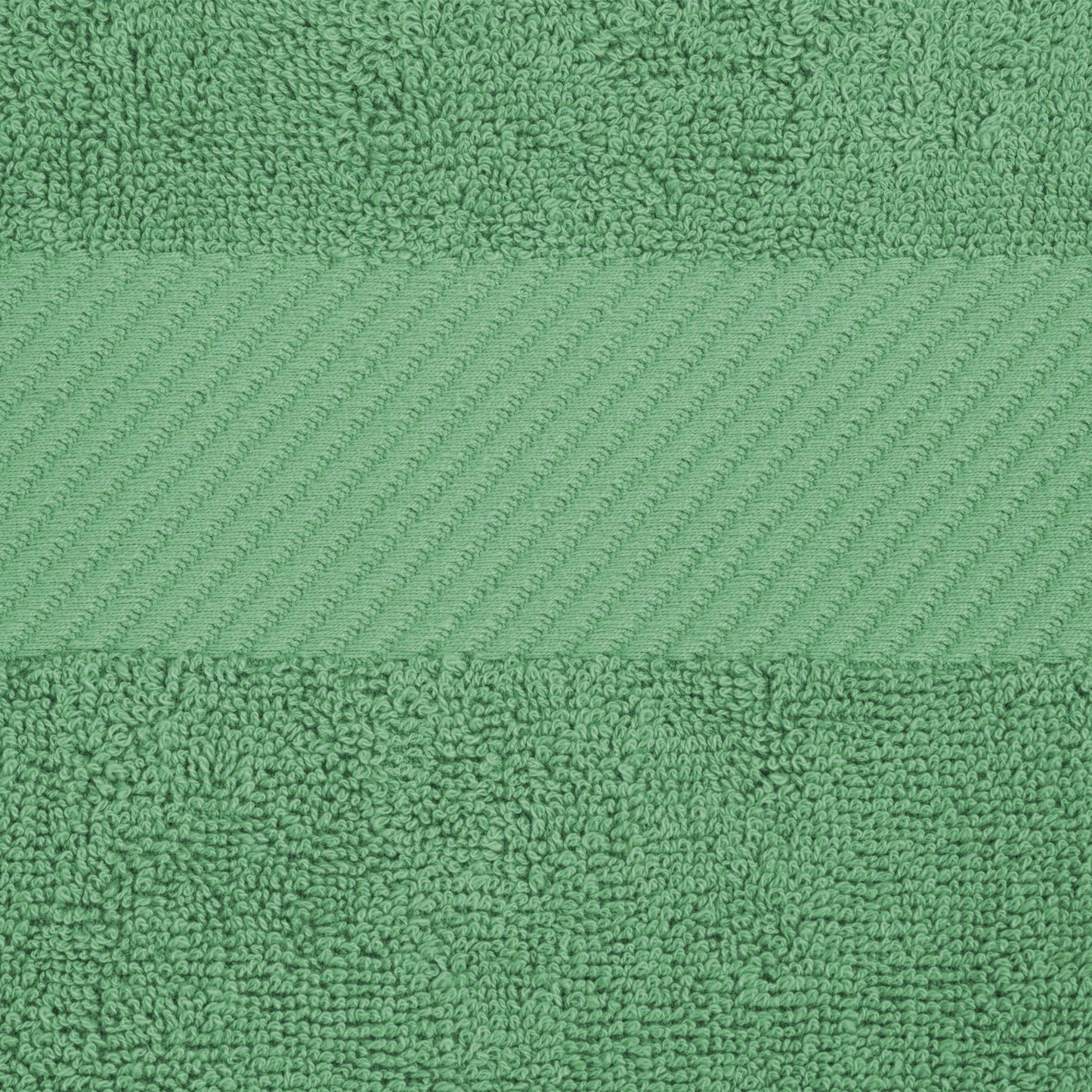 Egyptian Cotton 500 GSM Right Hash Dobby Border 12-Piece Towel Set FredCo