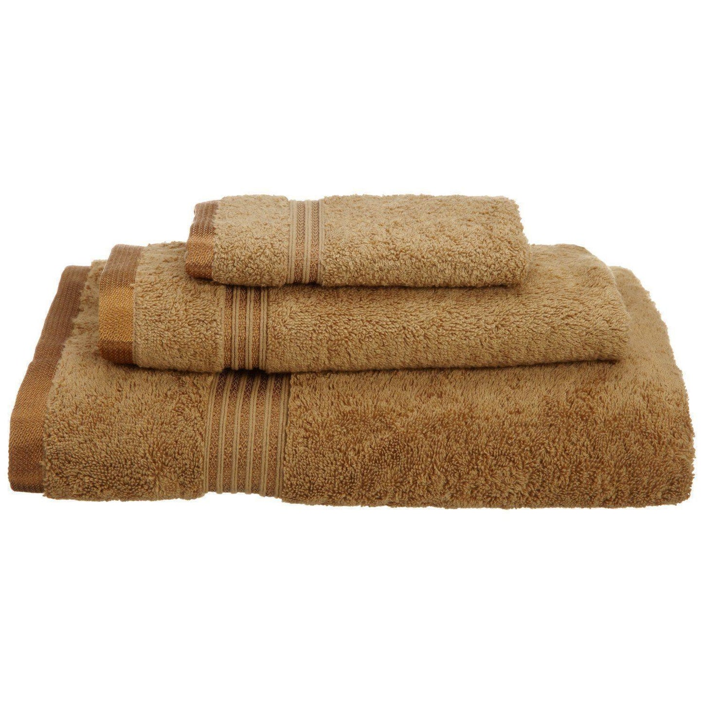 Egyptian Cotton 600 GSM, 3-Piece Towel Set, 1 Bath, 1 Hand, 1 Face FredCo
