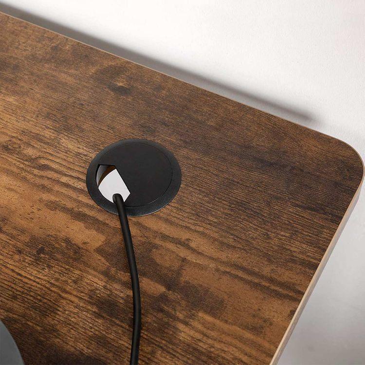 Electric Desk Top Rustic Brown FredCo