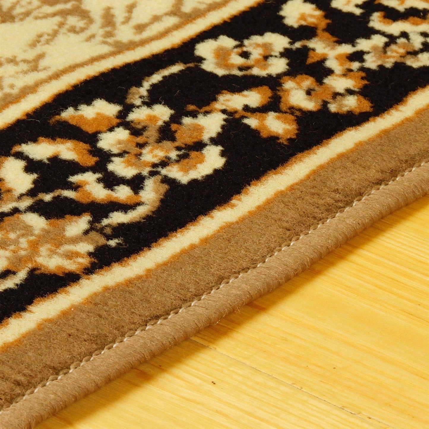 Elton Floral Victorian Vintage 3-Piece Rug FredCo