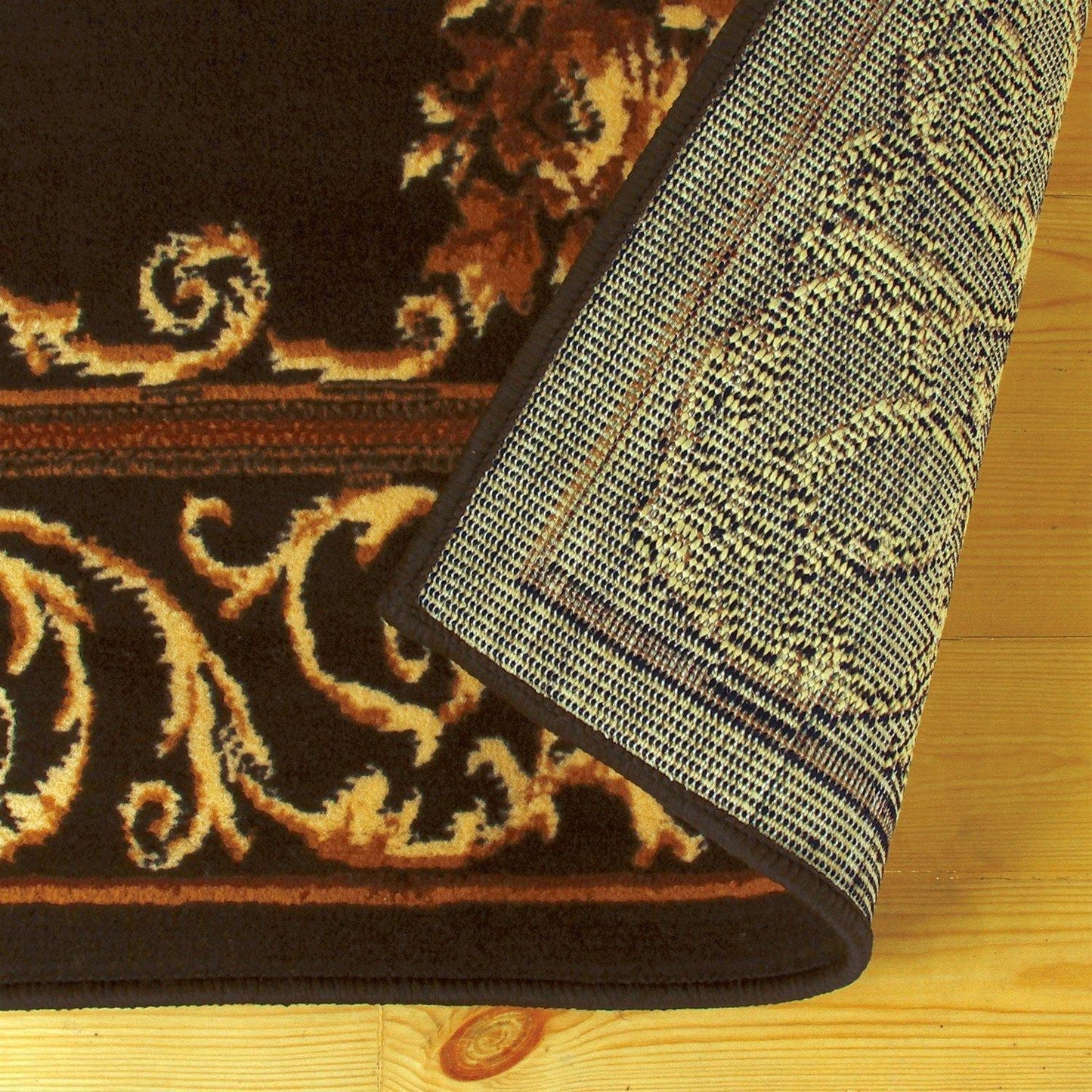 Elton Floral Victorian Vintage 3-Piece Rug FredCo