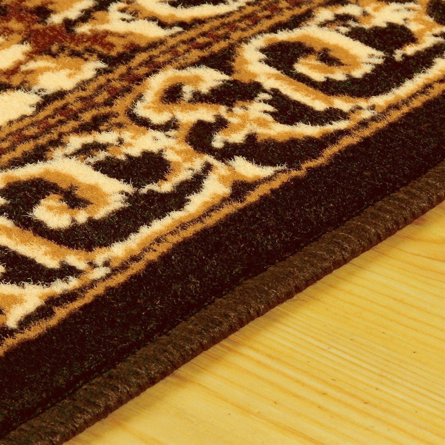Elton Floral Victorian Vintage 3-Piece Rug FredCo