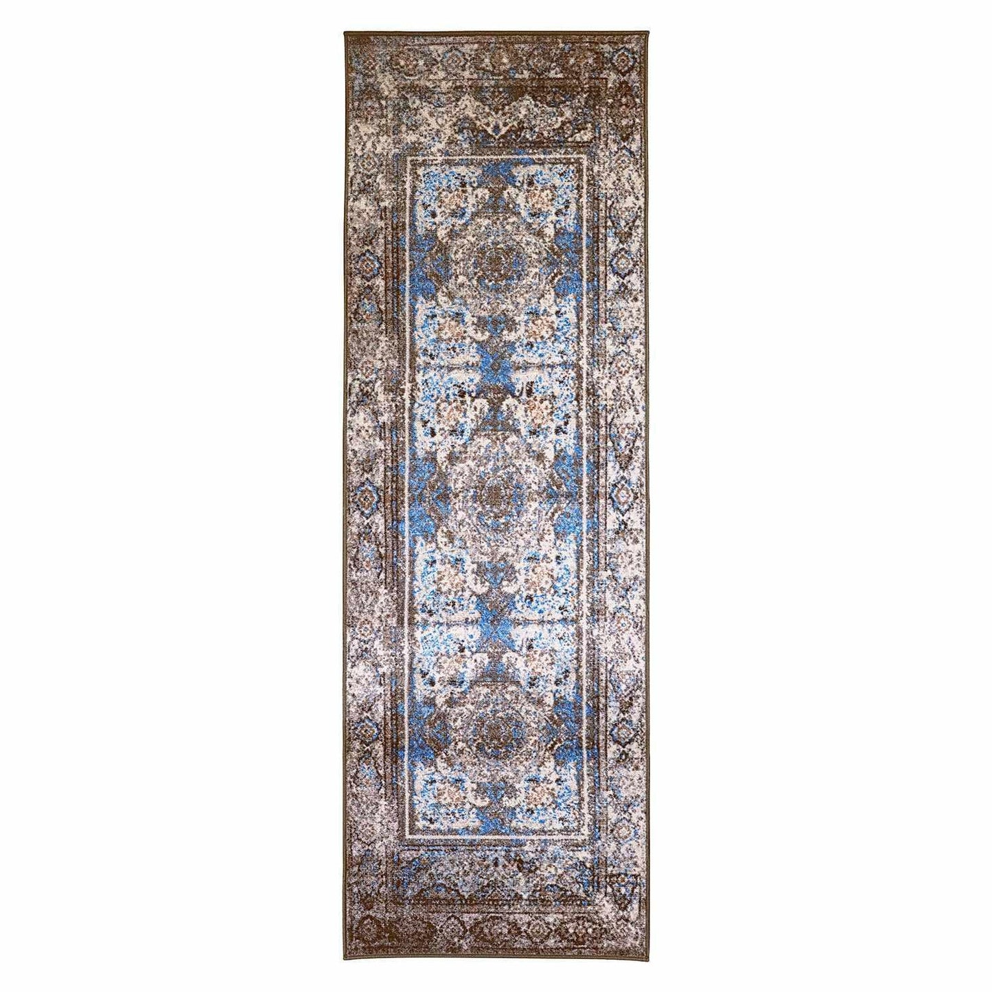 Ezra Non-Slip Foldable Vintage Oriental Rug FredCo