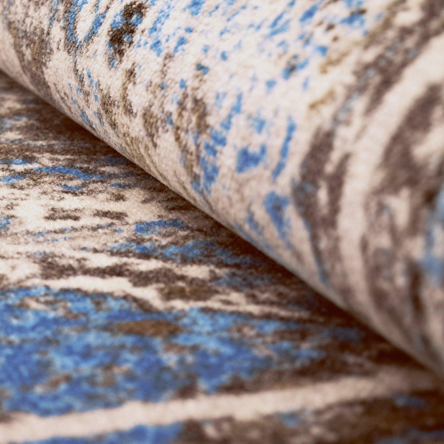 Ezra Non-Slip Foldable Vintage Oriental Rug FredCo