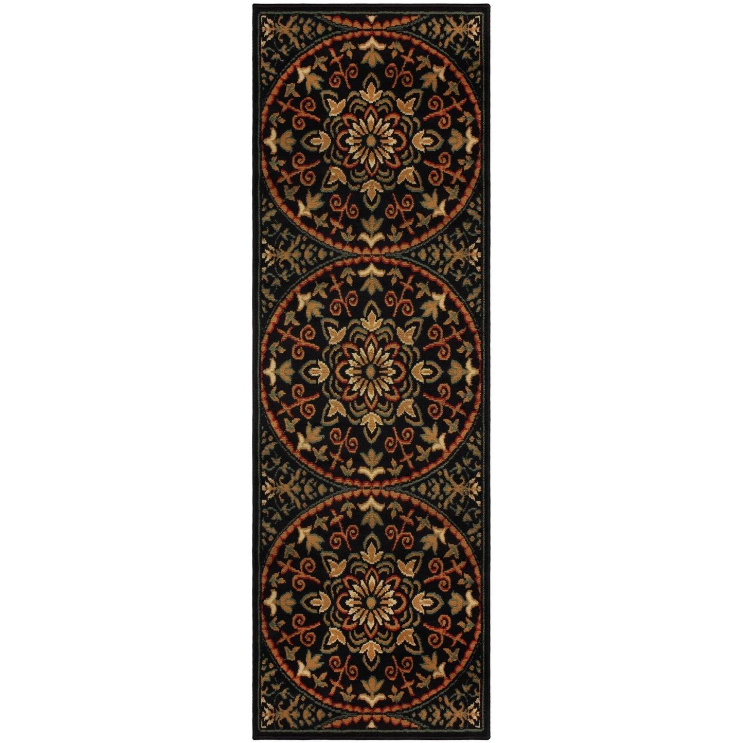 Fancy Medallion Contemporary Geometric Medallion Rug FredCo