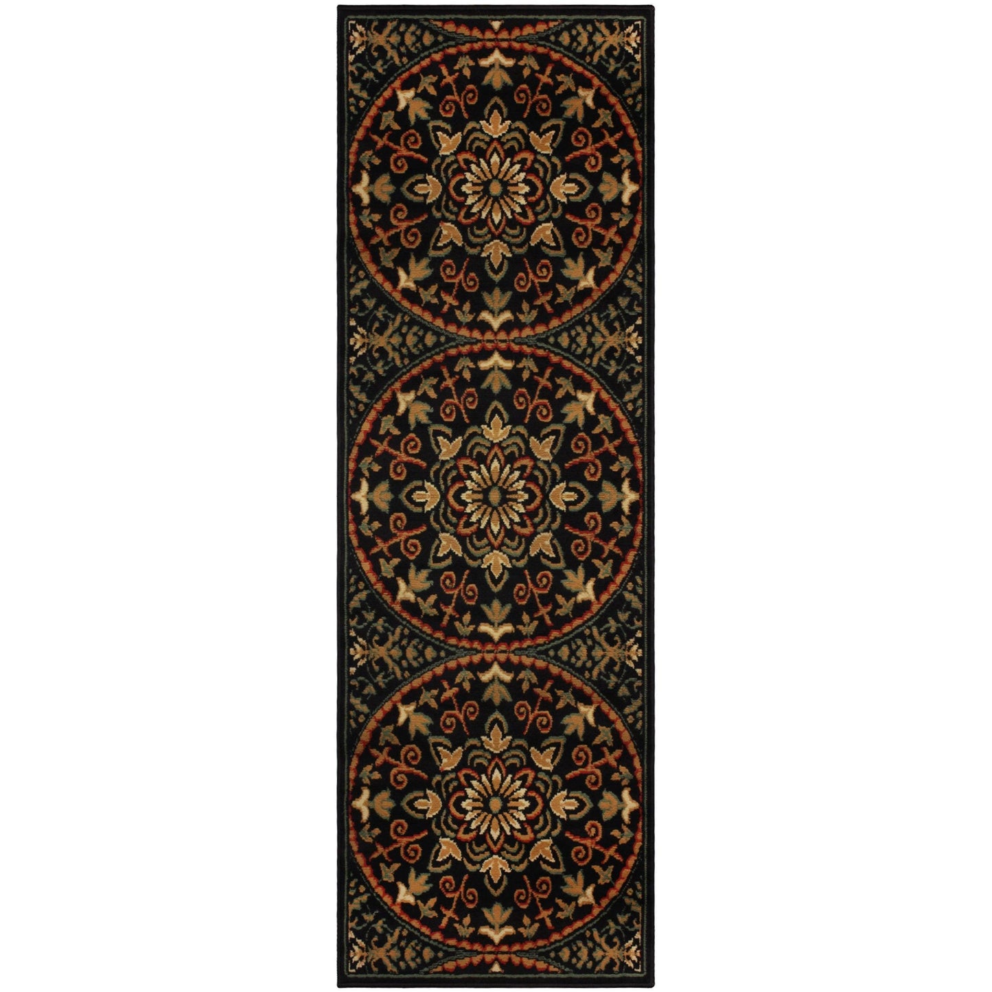 Fancy Medallion Contemporary Geometric Medallion Rug FredCo